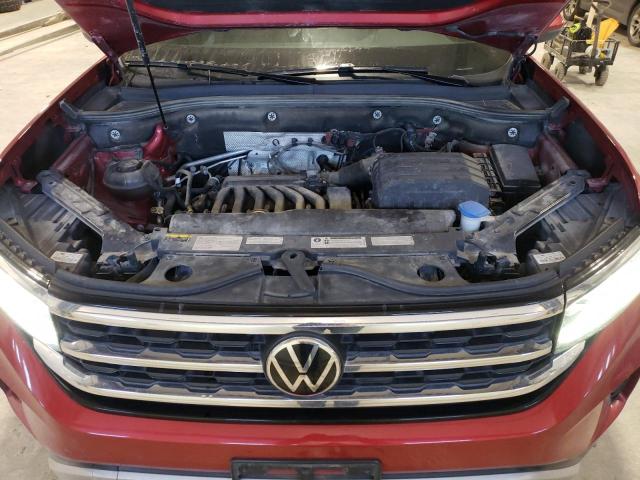 1V2BR2CA5MC503296 - 2021 VOLKSWAGEN ATLAS SEL Qırmızı foto 12