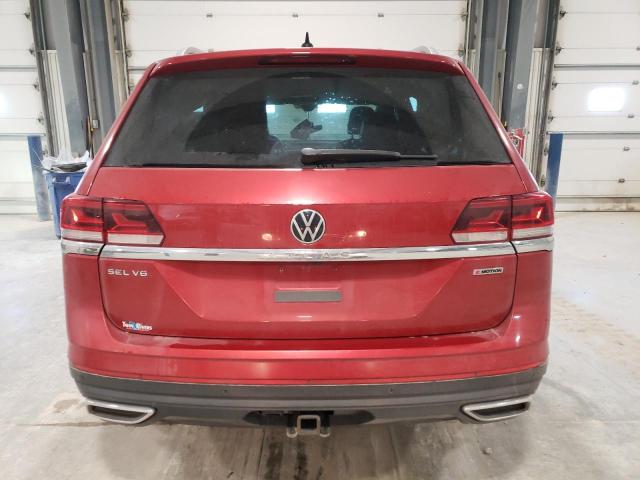 1V2BR2CA5MC503296 - 2021 VOLKSWAGEN ATLAS SEL Qırmızı foto 6