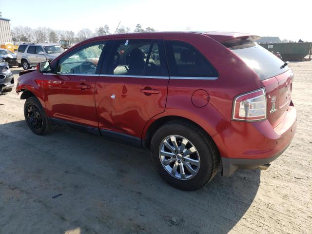 2FMDK39C18BB45452 - 2008 FORD EDGE LIMITED RED photo 2