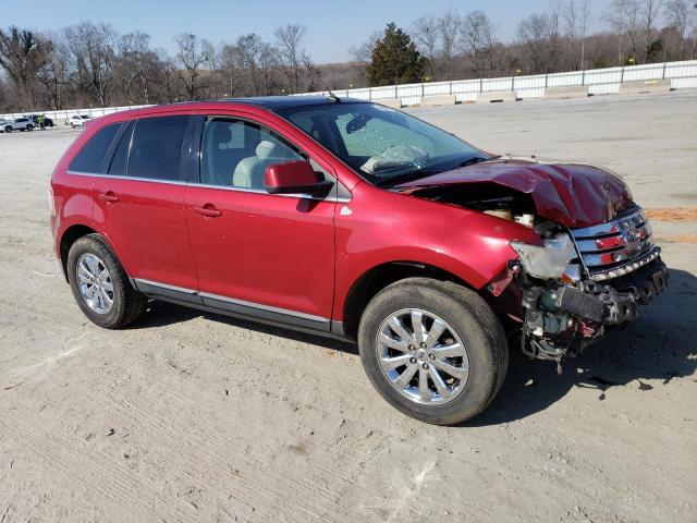 2FMDK39C18BB45452 - 2008 FORD EDGE LIMITED RED photo 4