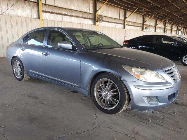 KMHGC4DF2BU120126 - 2011 HYUNDAI GENESIS 4.6L BLUE photo 4