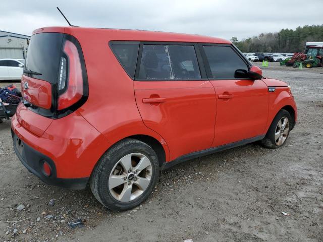 KNDJN2A26K7684225 - 2019 KIA SOUL RED photo 3