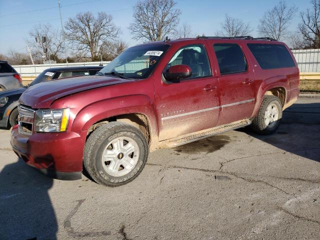 1GNUKJE34AR280448 - 2010 CHEVROLET SUBURBAN K1500 LT BURGUNDY photo 1