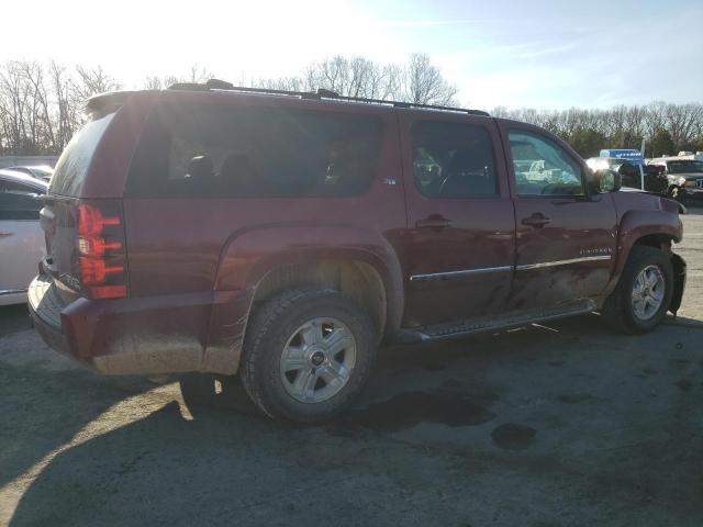 1GNUKJE34AR280448 - 2010 CHEVROLET SUBURBAN K1500 LT BURGUNDY photo 3