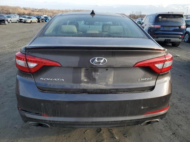 5NPE34AF9GH297791 - 2016 HYUNDAI SONATA SPORT CHARCOAL photo 6