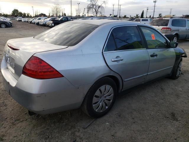 JHMCM56166C004980 - 2006 HONDA ACCORD VALUE SILVER photo 3