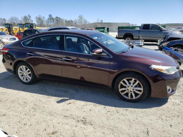 4T1BK1EB2DU017167 - 2013 TOYOTA AVALON BASE 勃艮第红 照片 4