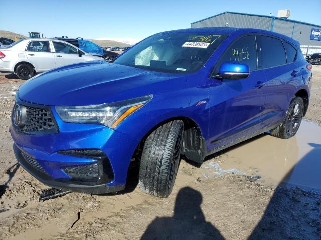 5J8TC2H60LL017670 - 2020 ACURA RDX A-SPEC BLUE photo 1