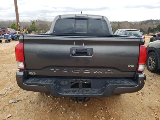 3TMAZ5CN9GM025095 - 2016 TOYOTA TACOMA DOUBLE CAB GRAY photo 6