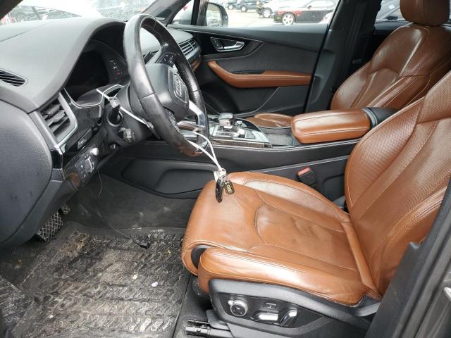 WA1VAAF77HD010990 - 2017 AUDI Q7 PRESTIGE GRAY photo 7