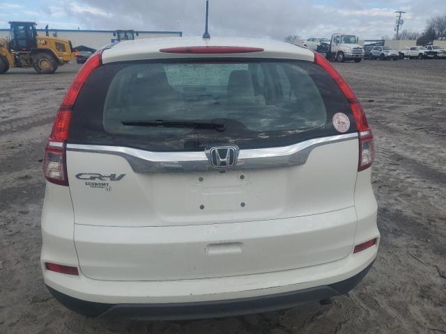 5J6RM3H38GL028076 - 2016 HONDA CR-V LX WHITE photo 6