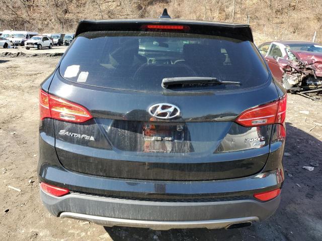 5XYZTDLB6GG331477 - 2016 HYUNDAI SANTA FE S BLACK photo 6