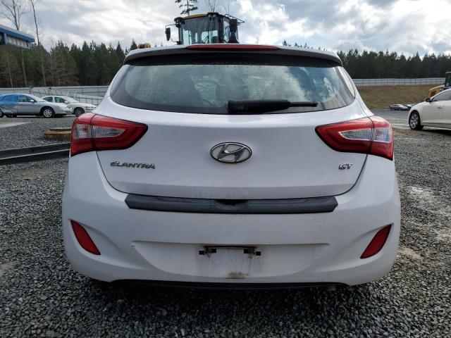 KMHD35LH8EU209313 - 2014 HYUNDAI ELANTRA GT WHITE photo 6