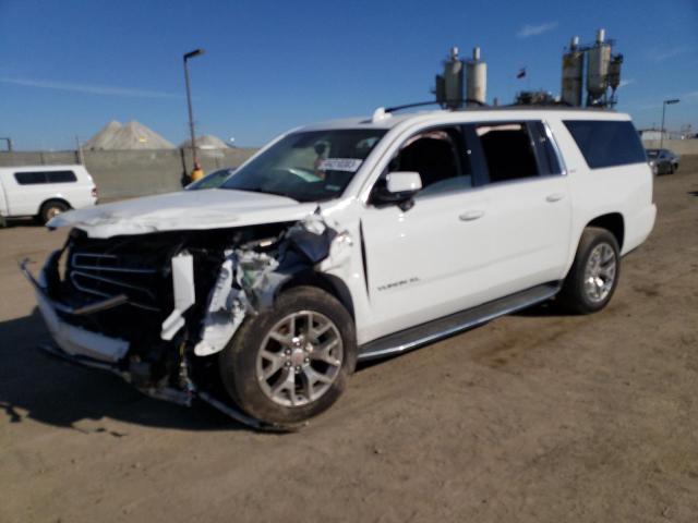 1GKS2GKC2LR179536 - 2020 GMC YUKON XL K1500 SLT WHITE photo 1