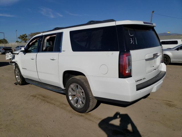 1GKS2GKC2LR179536 - 2020 GMC YUKON XL K1500 SLT WHITE photo 2