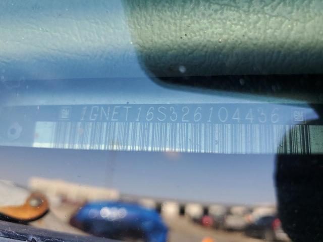 1GNET16S326104436 - 2002 CHEVROLET TRAILBLAZE EXT GRAY photo 12