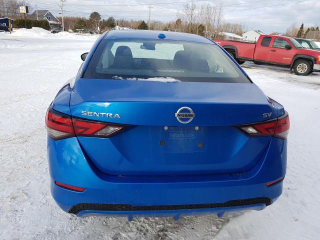 3N1AB8CV9LY295763 - 2020 NISSAN SENTRA SV BLUE photo 6