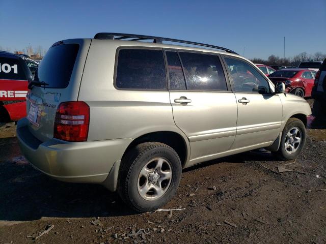 JTEHD21A330023248 - 2003 TOYOTA HIGHLANDER BEIGE photo 3