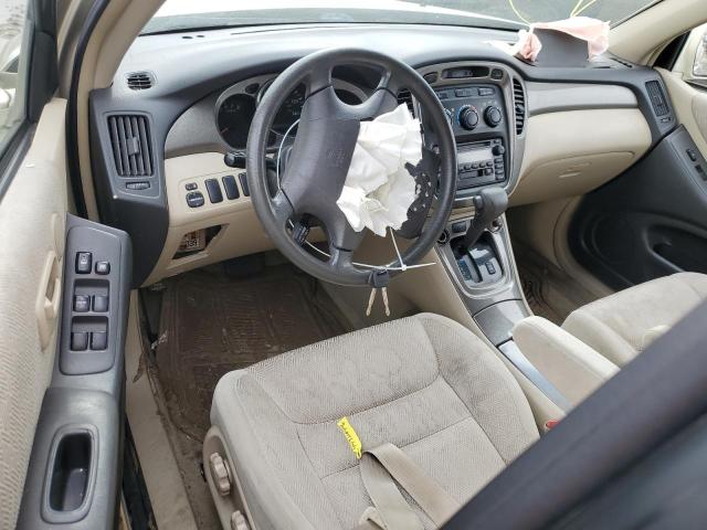 JTEHD21A330023248 - 2003 TOYOTA HIGHLANDER BEIGE photo 8