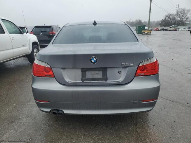 WBANU5C53AC126509 - 2010 BMW 528 I GRAY photo 6