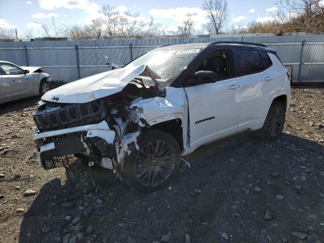 3C4NJDCN5PT517132 - 2023 JEEP COMPASS LIMITED WHITE photo 1