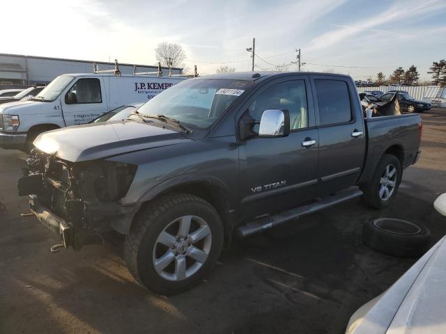 1N6AA0EC8AN315991 - 2010 NISSAN TITAN XE GRAY photo 1