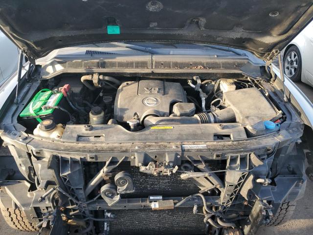 1N6AA0EC8AN315991 - 2010 NISSAN TITAN XE GRAY photo 11