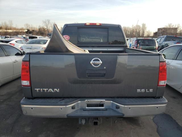 1N6AA0EC8AN315991 - 2010 NISSAN TITAN XE GRAY photo 6