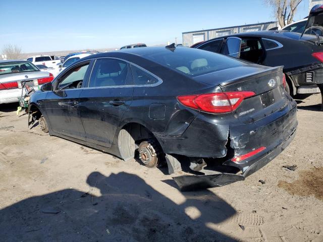 5NPE24AA1HH529308 - 2017 HYUNDAI SONATA ECO BLACK photo 2