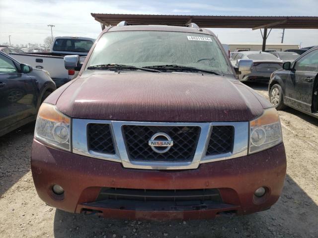 5N1BA0ND6BN600315 - 2011 NISSAN ARMADA SV MAROON photo 5