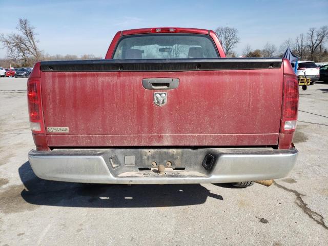 1D7HA16K96J186256 - 2006 DODGE RAM 1500 ST RED photo 6