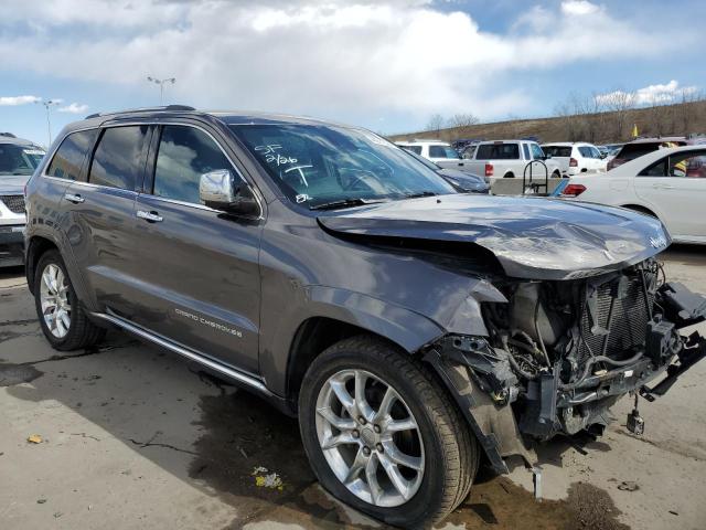 1C4RJFJG3EC307381 - 2014 JEEP GRAND CHER SUMMIT ნაცრისფერი ფოტო 4