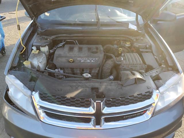 1C3CDZAB2DN607472 - 2013 DODGE AVENGER SE GRAY photo 11