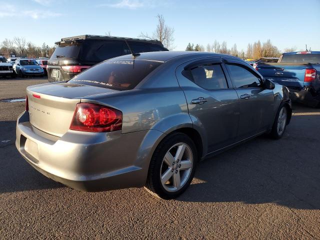 1C3CDZAB2DN607472 - 2013 DODGE AVENGER SE GRAY photo 3