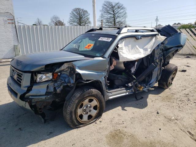 2HJYK16286H562059 - 2006 HONDA RIDGELINE RT BLUE photo 1