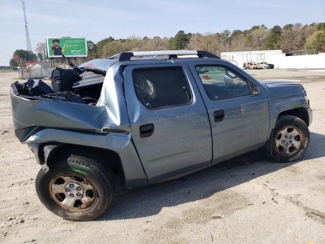 2HJYK16286H562059 - 2006 HONDA RIDGELINE RT BLUE photo 3