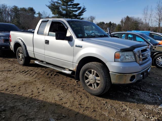 1FTPX14598FB66063 - 2008 FORD F150 GRAY photo 4