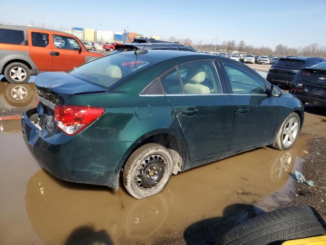 1G1PE5SB9F7201058 - 2015 CHEVROLET CRUZE LT GREEN photo 3