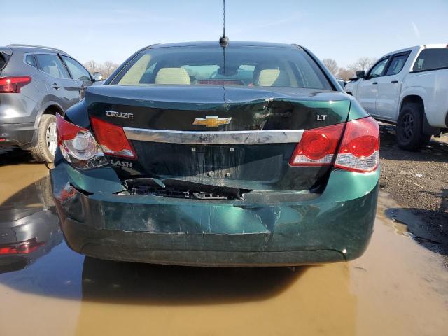 1G1PE5SB9F7201058 - 2015 CHEVROLET CRUZE LT GREEN photo 6