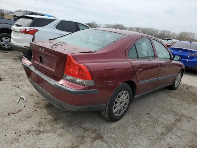 YV1RS61T042340847 - 2004 VOLVO S60 RED photo 3