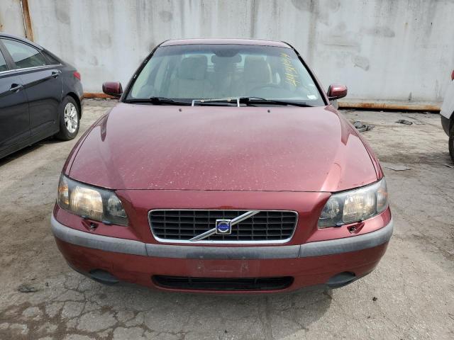 YV1RS61T042340847 - 2004 VOLVO S60 RED photo 5