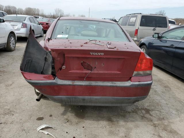 YV1RS61T042340847 - 2004 VOLVO S60 RED photo 6