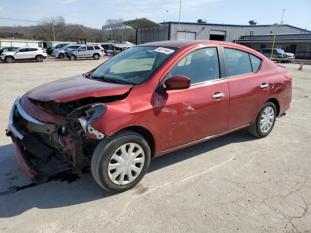 3N1CN7AP5HL808784 - 2017 NISSAN VERSA S BURGUNDY photo 1