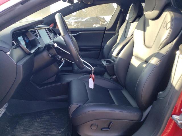 5YJSA1E49JF241758 - 2018 TESLA MODEL S 红色 照片 7