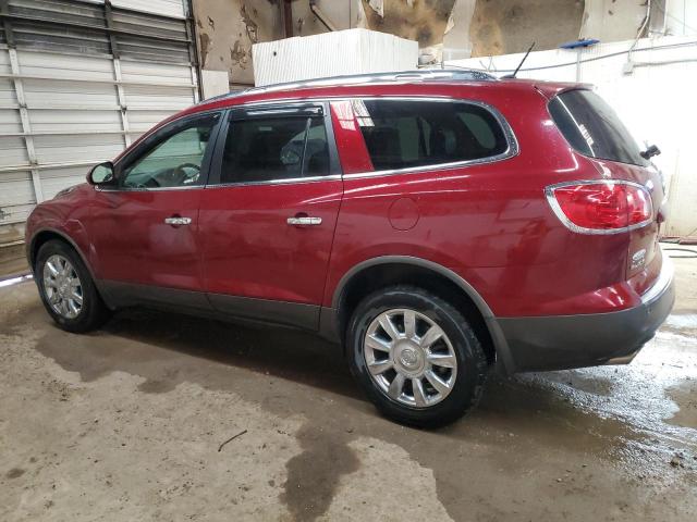 5GAKVCED6BJ101727 - 2011 BUICK ENCLAVE CXL BURGUNDY photo 2