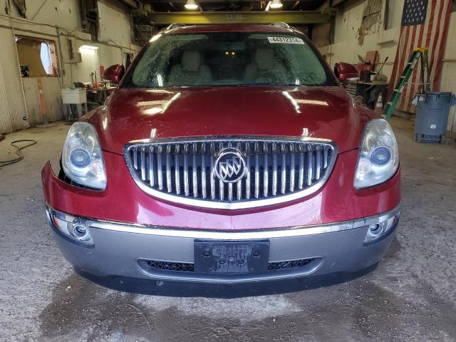 5GAKVCED6BJ101727 - 2011 BUICK ENCLAVE CXL BURGUNDY photo 5