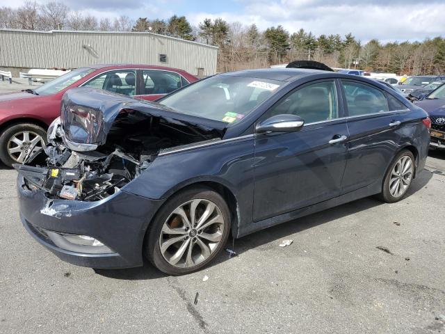 5NPEC4AB3EH871523 - 2014 HYUNDAI SONATA SE BLACK photo 1