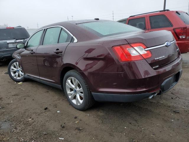 1FAHP2HW3BG157007 - 2011 FORD TAURUS SEL BURGUNDY photo 2