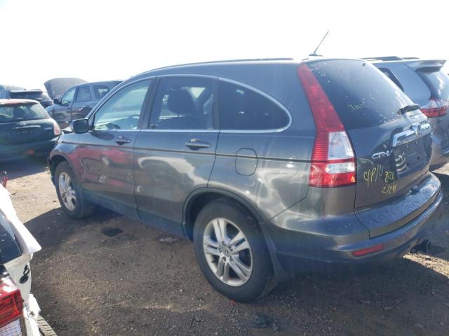 5J6RE4H78BL059066 - 2011 HONDA CR-V EXL GRAY photo 2