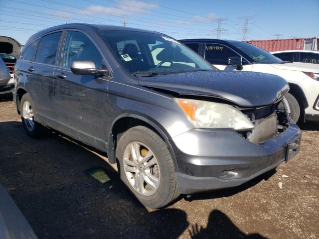 5J6RE4H78BL059066 - 2011 HONDA CR-V EXL GRAY photo 4